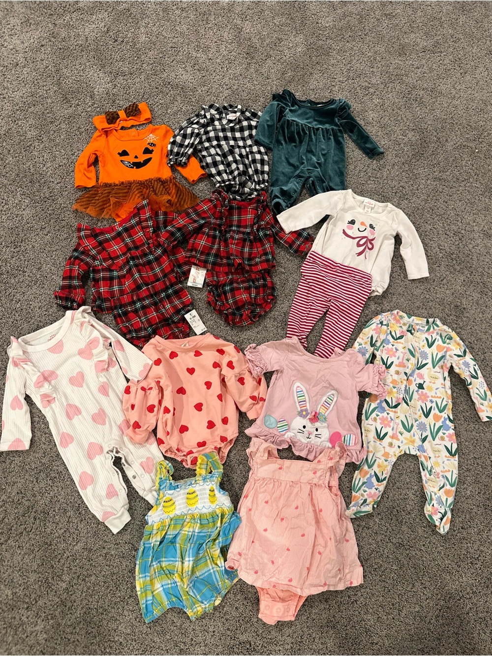 Baby girl holiday bundle